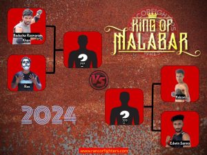 Rancor Fighters pro wrestling Kerala King of Malabar tournament 2024